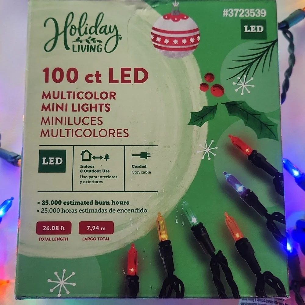 Multicolor LED String Lights for Home Parties Or Holidays